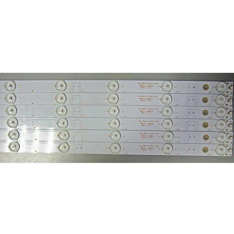 LED Backlight Strip for BBK 55LEX-6042-UTS2C 55LEX-6042/UTS2C MS-L1587 55D7100 - Replacement TV Backlight