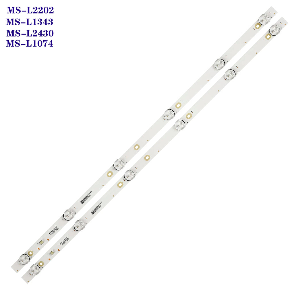 LED Strip for ARIELLI LED-32DN5T2 FZD-03 E348124 MS-L1074 MS-L1815 MS-L2202 32LES78T2W 2-6-3030-300MA-36V