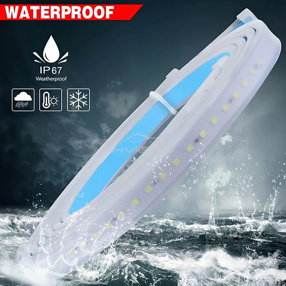 Car Door Opening Warning Flash Led Welcome Light Parking Saf