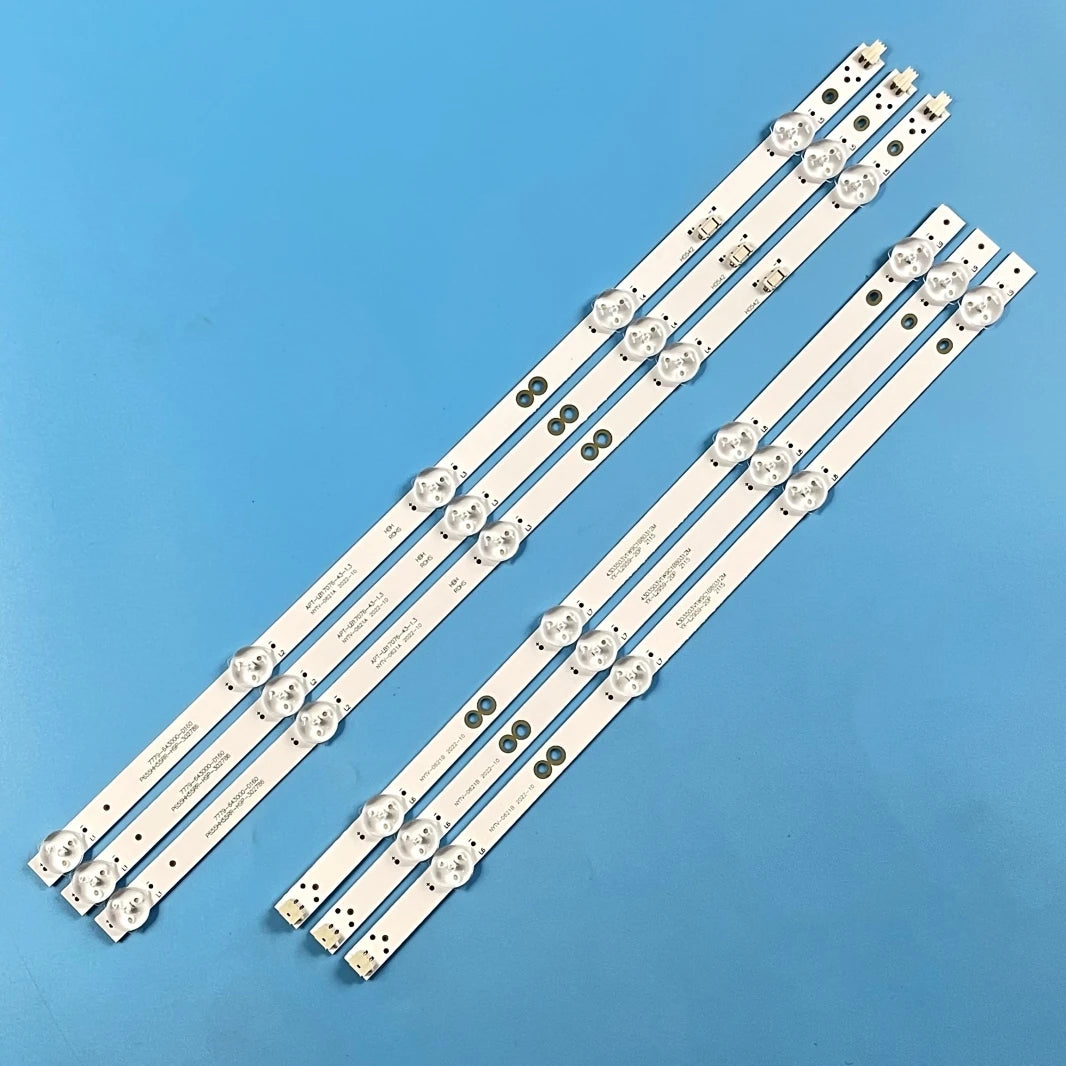 LED Backlight Strip for Skyworth APT-LB17076-43-1.3 43E2A 43F5 43X6 43G2A 43K5C 43E382W RDL430WY(BD0-100)