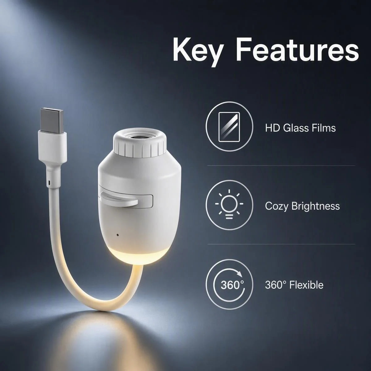 USB Starry Sky Projector Touch Dimmable Memory 3/6/12 Films 