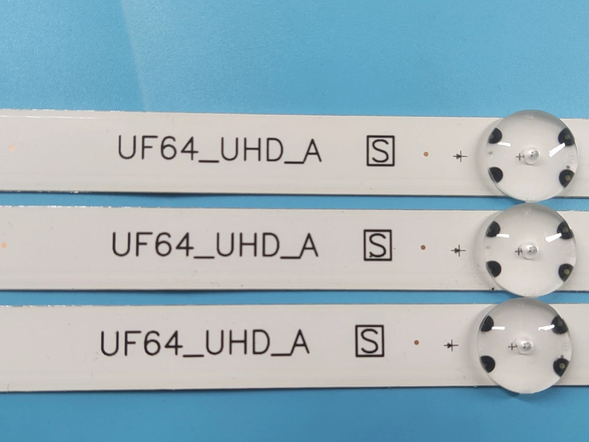 LED Backlight Strip for 3pcs x 43 inch LED Backlight for 43uh610A 43UF640V 43uh619v 43UH610V 43UH6030 UF64
