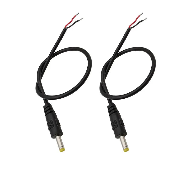 4.0x1.7mm DC Male Female Jack Wire Connector 4.0mm x 1.7mm DC Power Plug Socket Extension Cable for CCTV Camera LED Strip Light