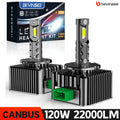 BEVINSEE D1S D3S D2S D5S D1R D3R CANBUS LED Headlight Bulbs 