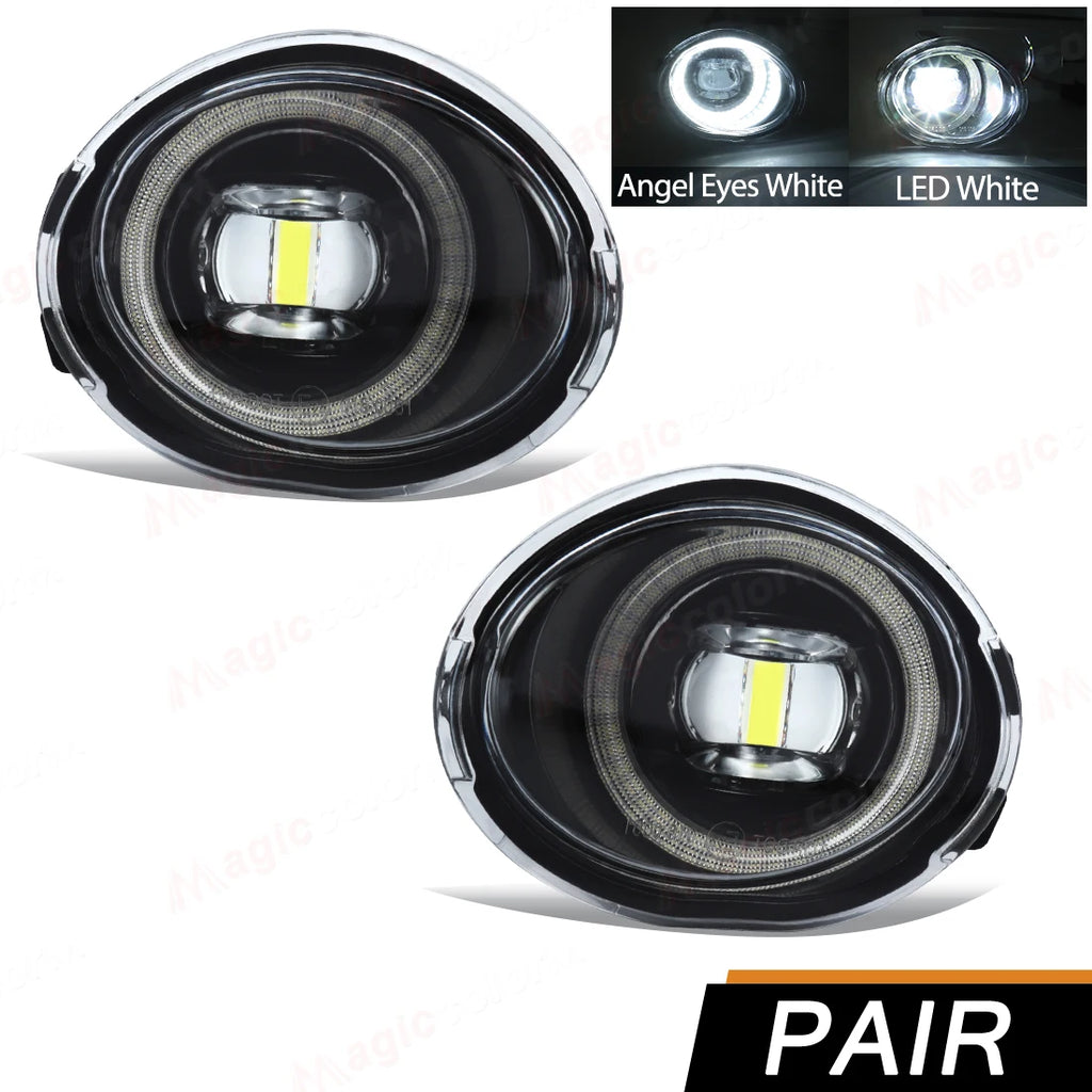 For BMW E39 M5 2001 2002 2003 E46 3 Series M3 2002 2003 2004 2005 2006 Fog Lights Headlight Front Driving Lamp Halogen LED Bulbs