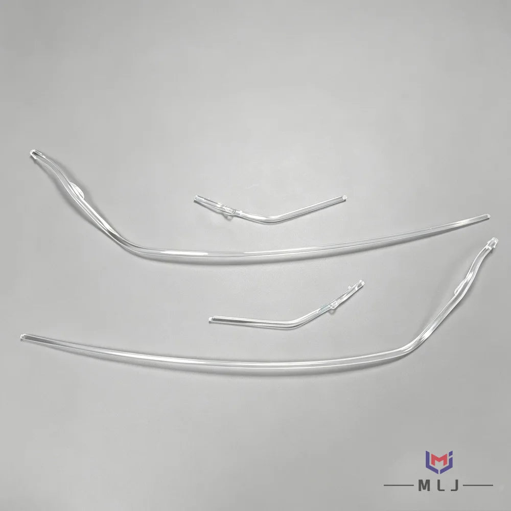 Angel Eyes DRL Acrylic Light Guide Strips Tubes Daytime Running Light Headlight Replacement Parts for VW