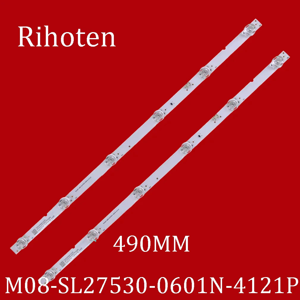 LED Strip for ShineOn M08-SL27530-0601N-4121P 7700-628000-D000 HP-S-H-07E-0003 28 TV 28TN515S-PZ SDM275H0