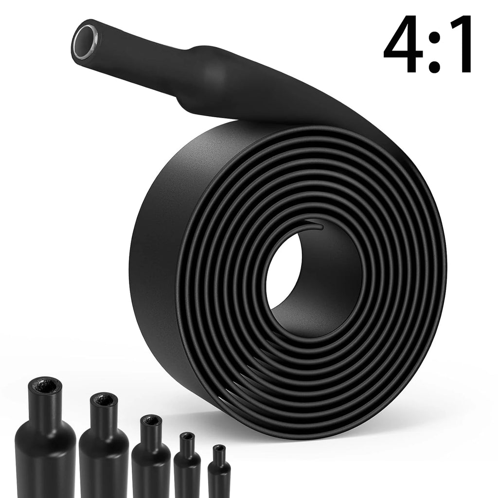 Φ4mm-Φ24mm Heat Shrink Tubing-4 1 Ratio Dual Wall Adhesive L