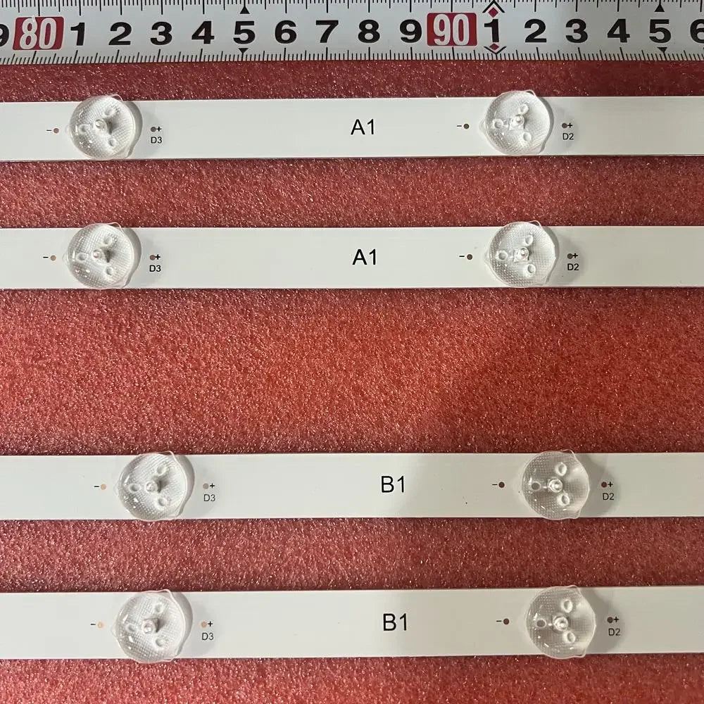 LED Strip for Toshiba 55U2963DBT 55U2963DB 55U5766DB JVC LT-55CF890 WD155UHD2 Hitachi 55HK6100U 55HT4060UD