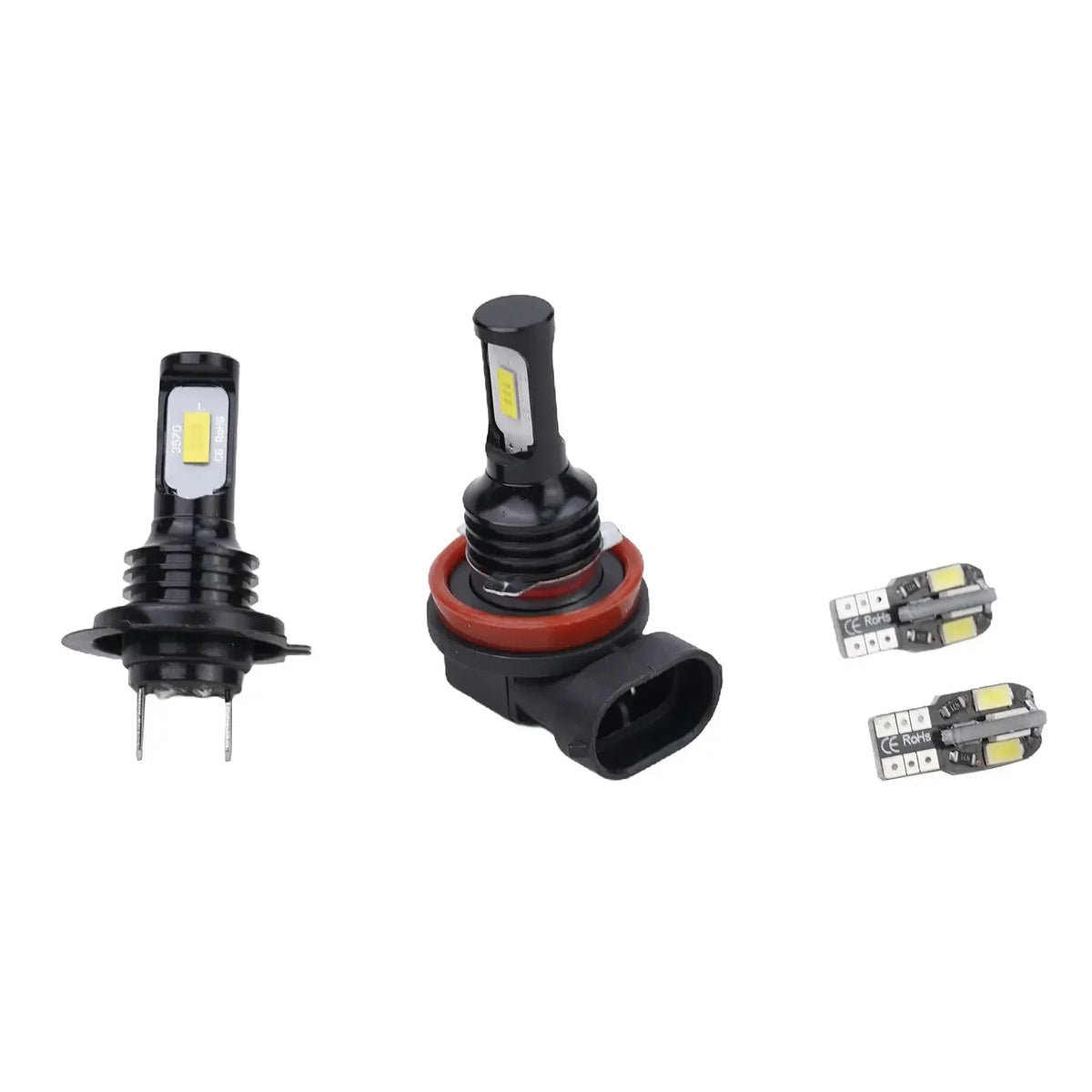 4PCS LED Headlight Parking Light Bulbs Sets White For Suzuki