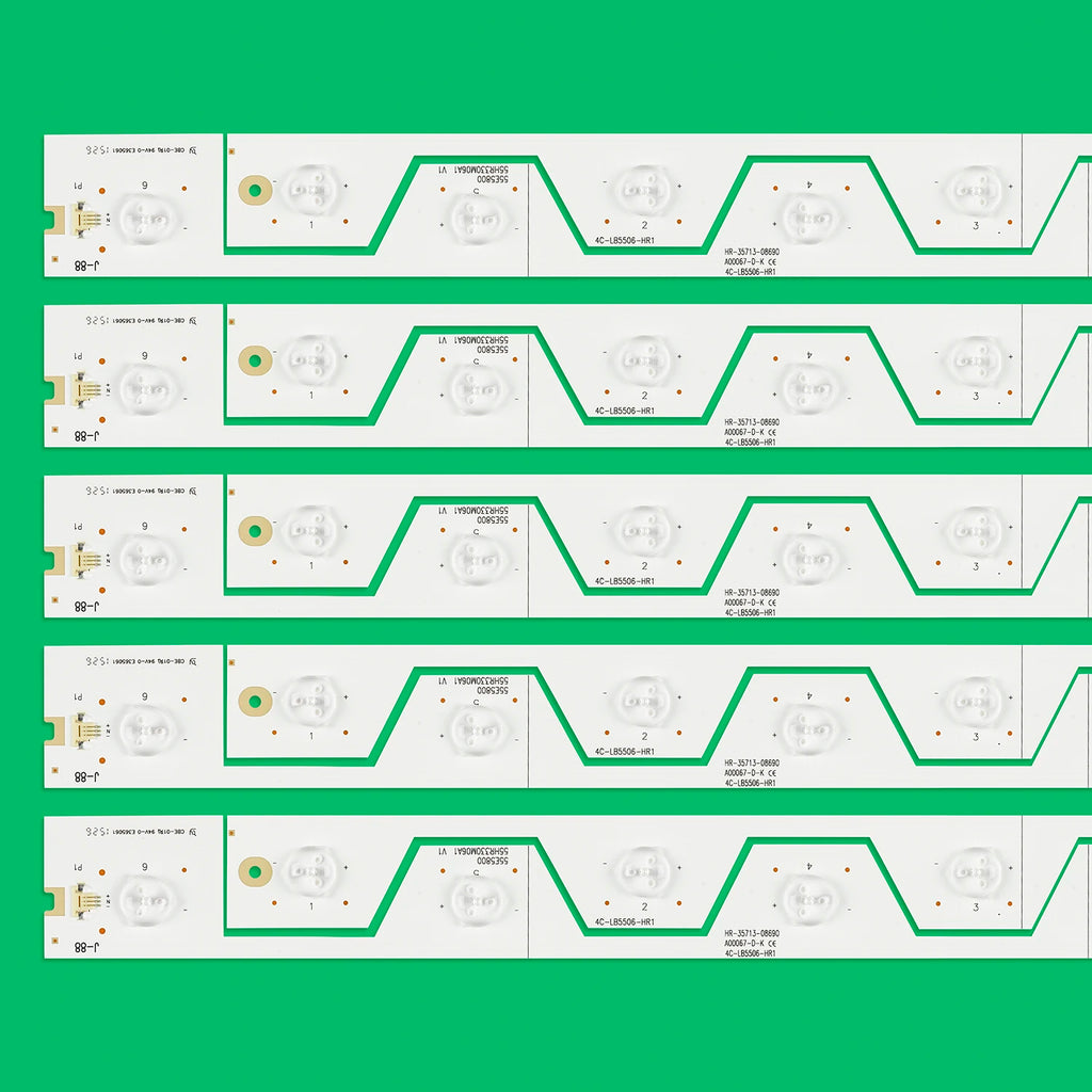 LED Backlight Strip for TCL D55A561U D55A558U 55U6500C 55U65EBC 4C-LB5506-HR1 55E5800 55HR330M06A1 Screen