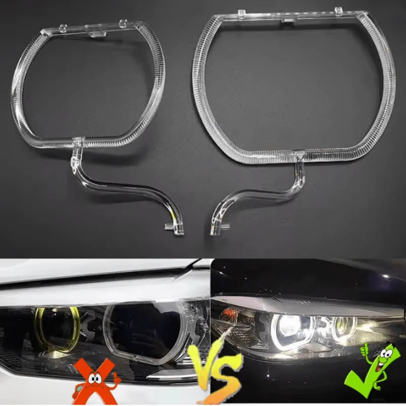 Xenon Headlight DRL Light Guide Plate Acrylic Strip Light Tube for BMW G30 5 Series 2018 2019 2020 Daytime