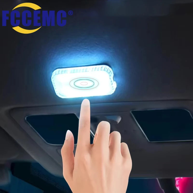 LED Touch Light Mini Wireless Car Interior Lighting Auto Roo