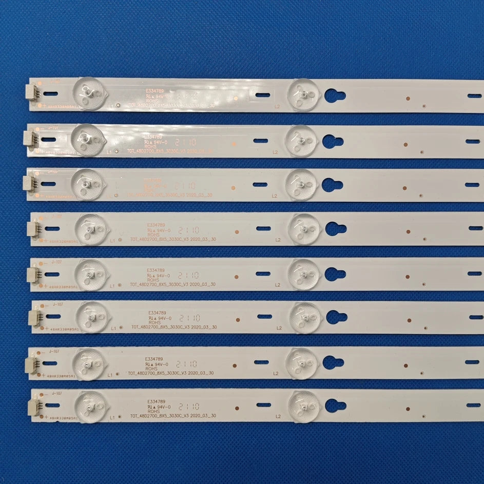 LED Backlight Strip for RECCO RLED-48D2700SMT 48sm2730 le48m4s9 48FS3750 Thomson 48FA5423 48FA3203 48FS3003
