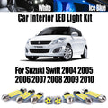 8-Piece LED Interior Light Kit for Suzuki 2004-2007 - Canbus Error-Free Interior Bulbs