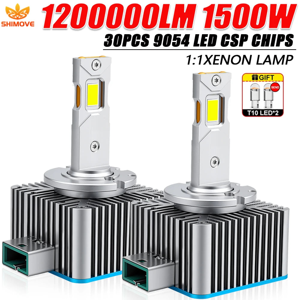 D1S D3S LED Canbus Headlight Bulb D2S D4S D8S D2R D4R Led Li