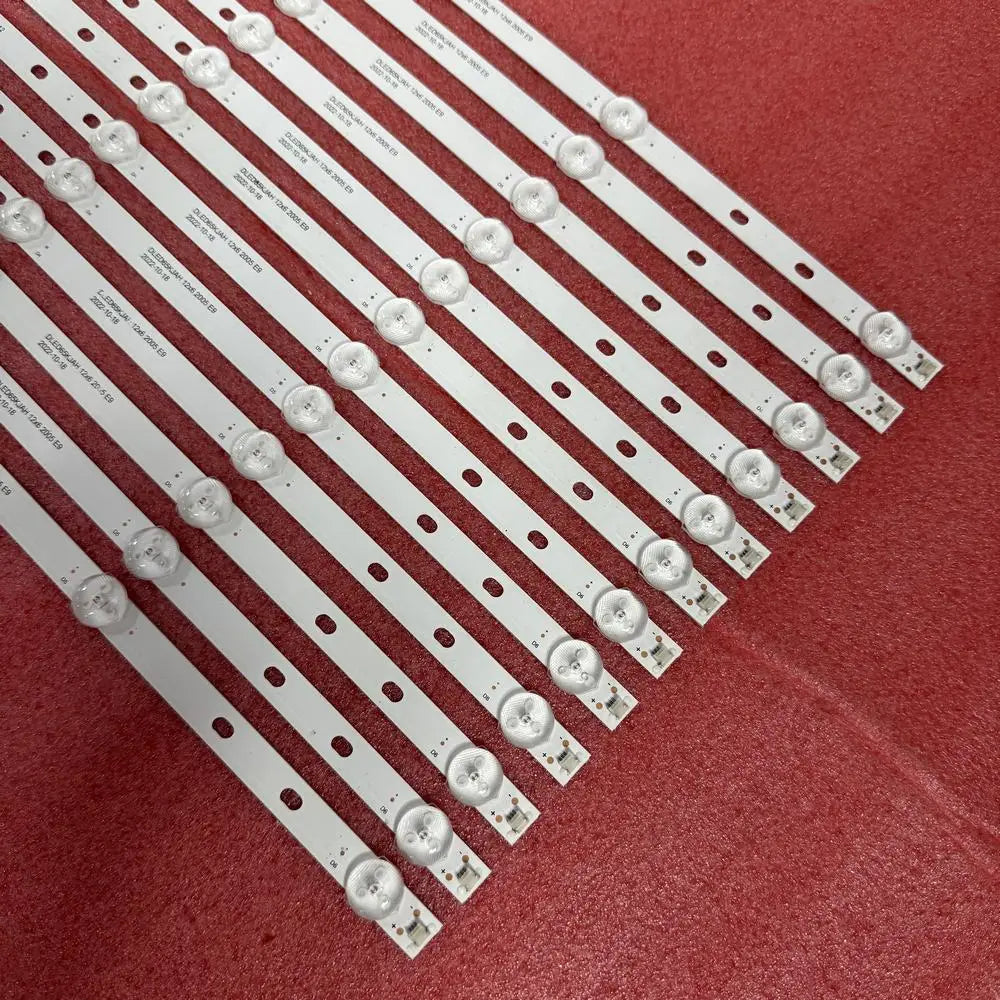 LED Backlight Strip for Polaroid Ptv65174kiled JVC LT-65N785A DLED65KJAH 12X6 - Replacement TV Backlight Strip