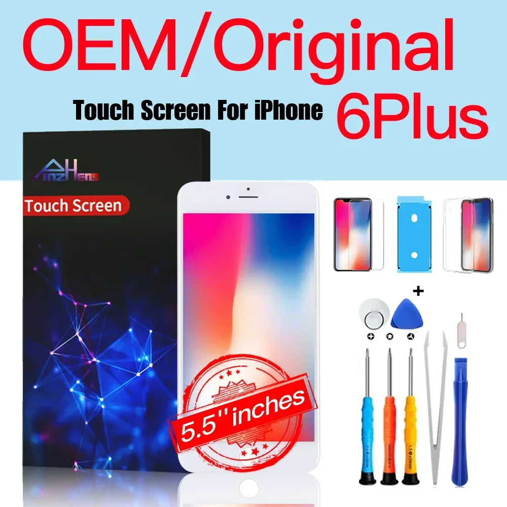 PINZHNEG High Quality Screen LCD OEM For iPhone SE 2020 8 PLUS 6 6S 7 Plus Display Incell Replacement Screen 10 Years Warranty