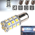For Car Boats Replacement White 27-SMD BA15D Cabin Marine Bo