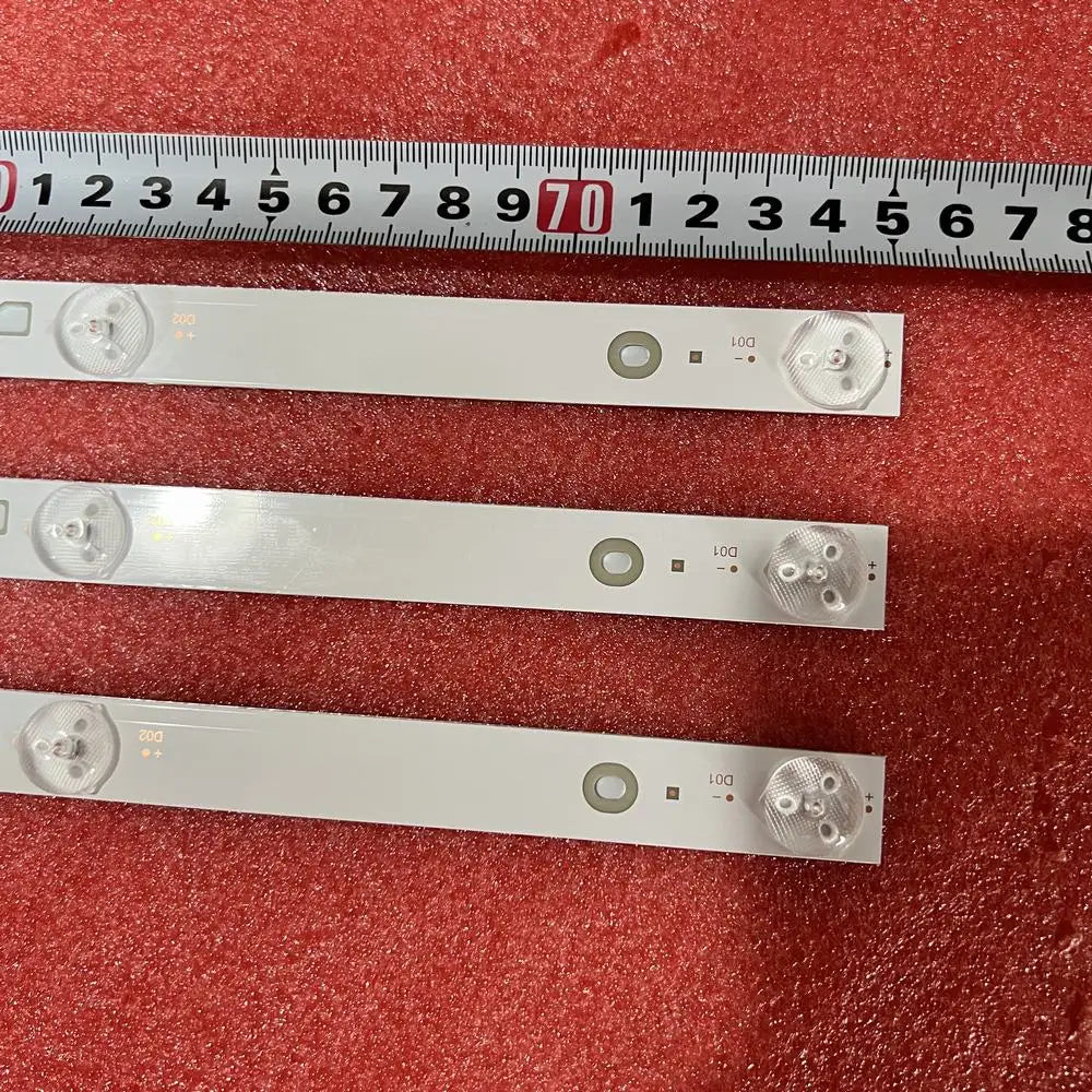 LED Backlight Strip for Kit 3pcs 7LED 755mm LED Backlight Bar for TCL 43D2700 43HR332M07A0 V2 4C-LB430T-HR1CK