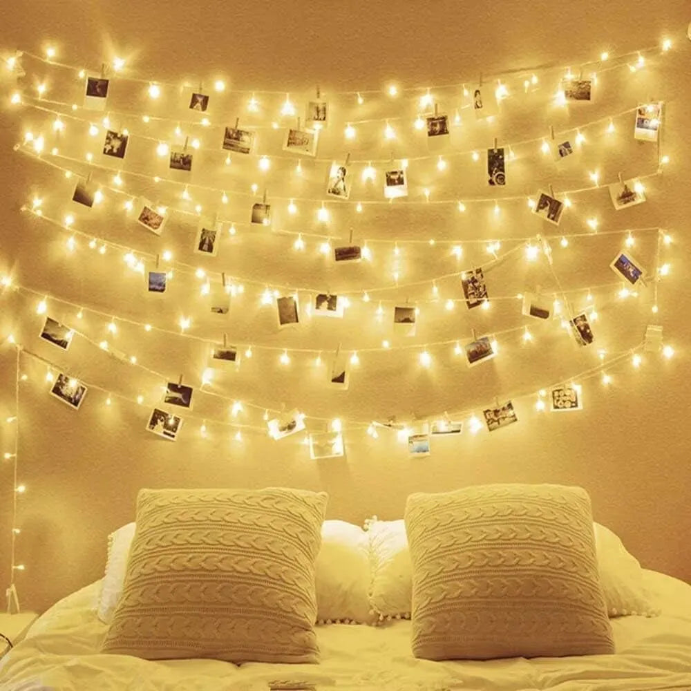 20M Fairy String Lights with Remote Control & Waterproof Bat