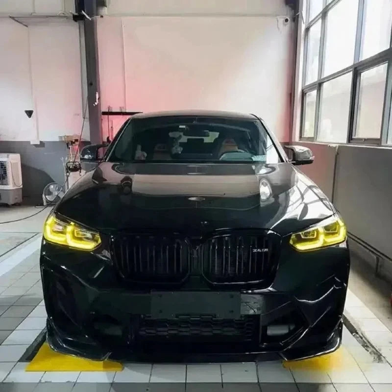 Angel Eye DRL LED Boards For 2022 2023 BMW X3 X3M G01 X4 X4M G02 F97 LCI Headlight Blue Daytime Running Light