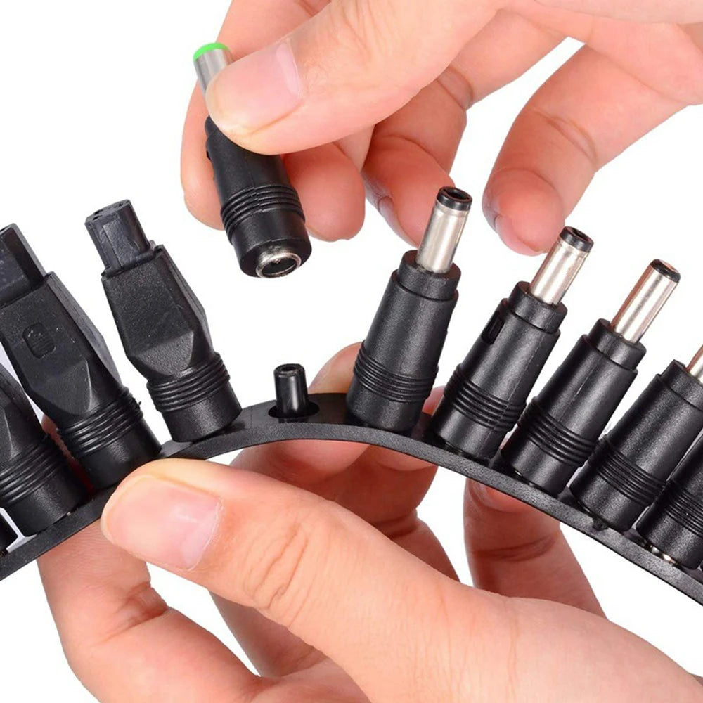 34PCS 8PCS Universal Power Adapter Supply Tips Connector 5.5