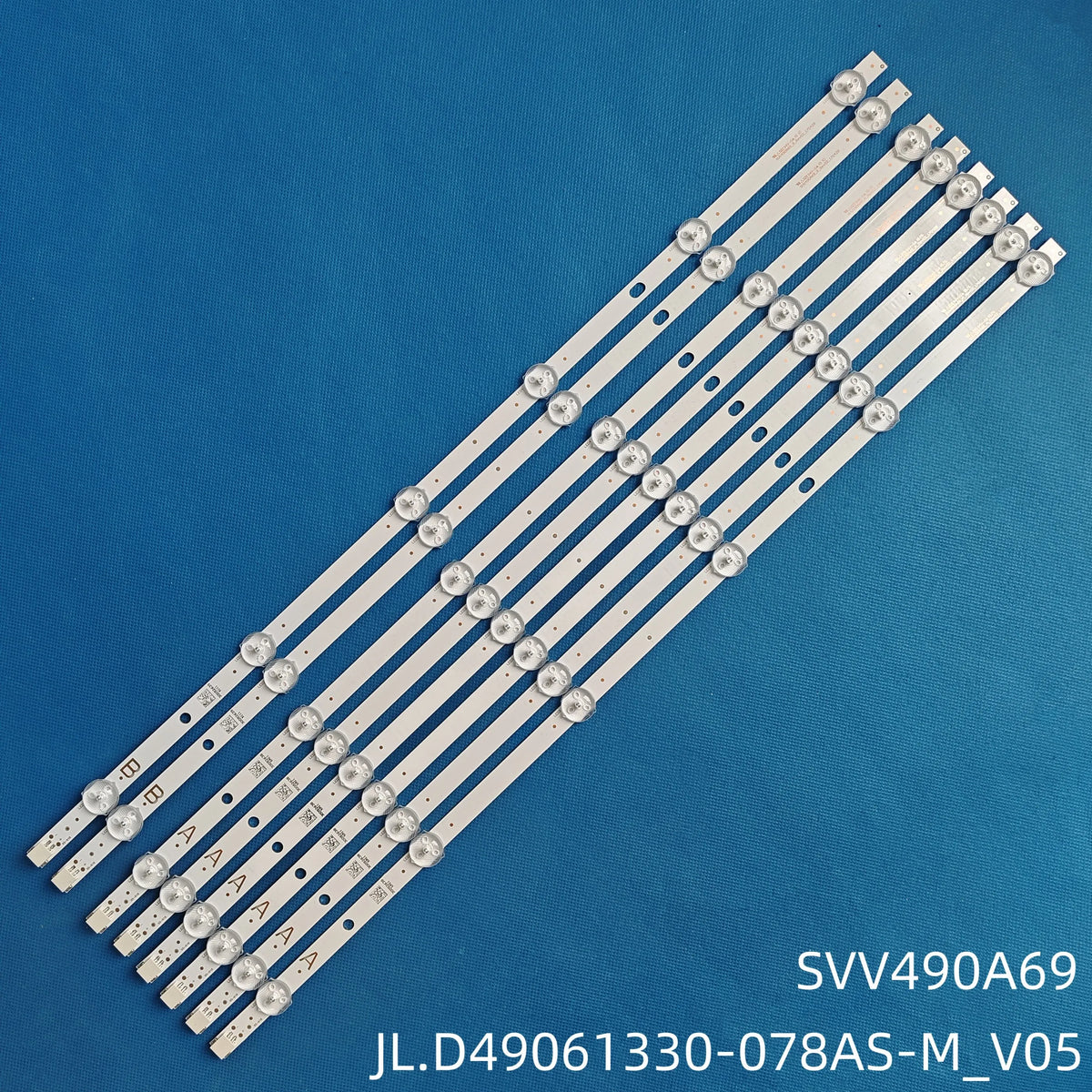LED For SVV490A69_A VES490UNYL-2D-N01 49V5863DG TX-49DX600B TX-49FX555E TX-49GX550BJVC LT-49C890