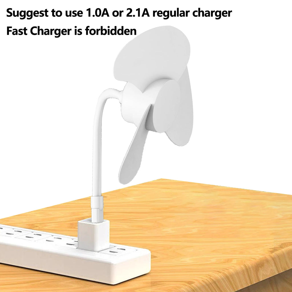 USB Flexible Fan Mini Portable Cooling Fans USB Powered for 