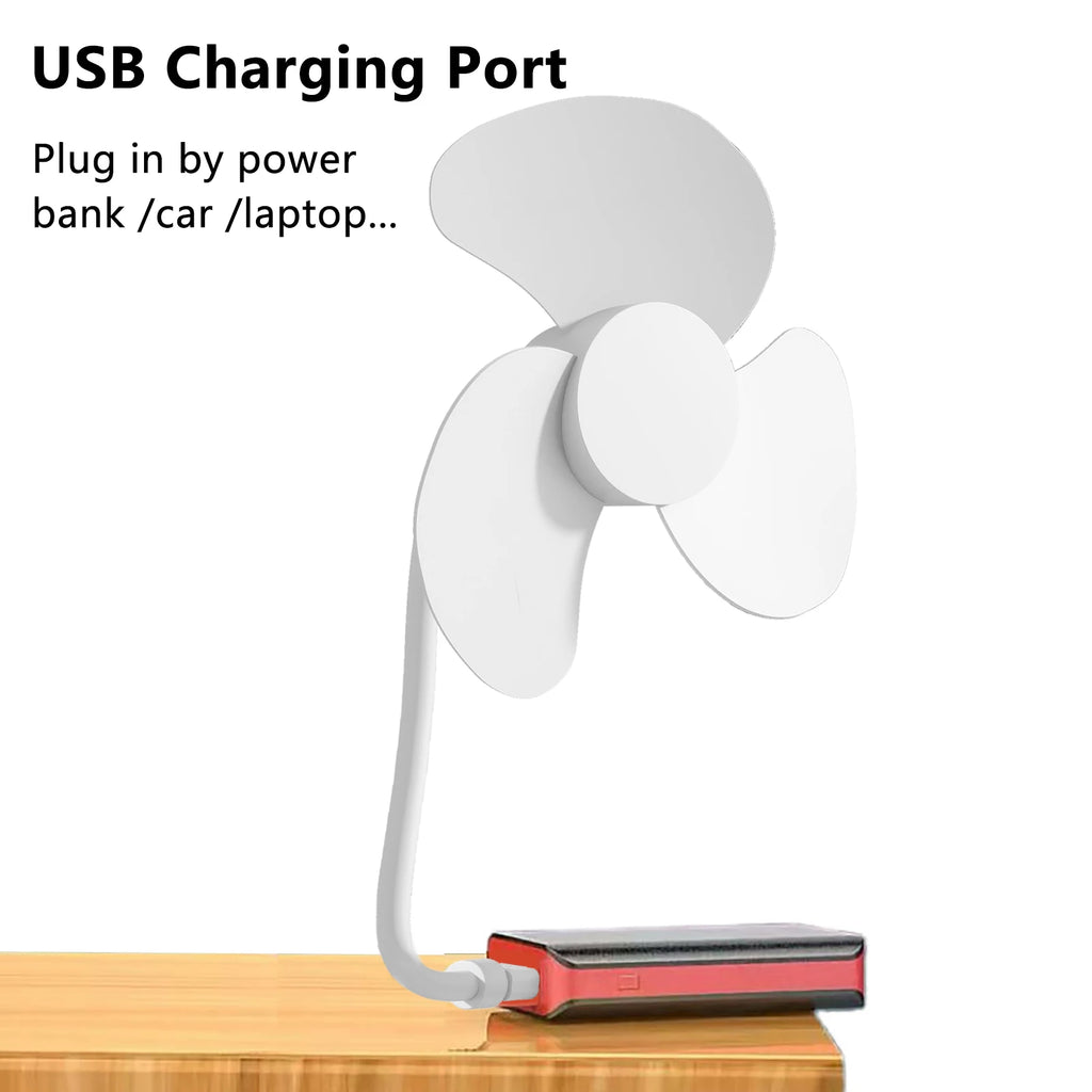 USB Flexible Fan Mini Portable Cooling Fans USB Powered for 