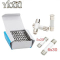 20-100pcs 5 20mm 6 30mm Fast blow Ceramic Fuse 0.1A 0.2A 0.5