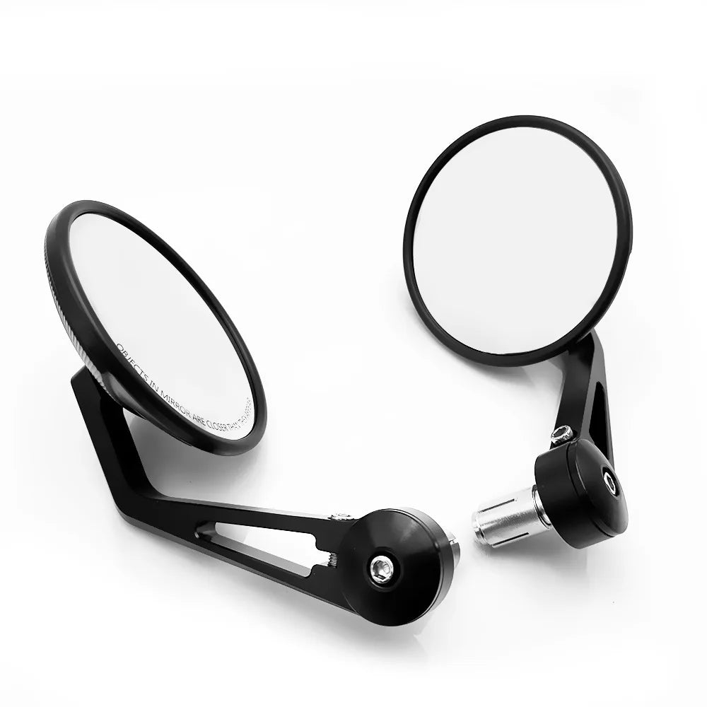 Motorbike PP Material Reflector Handlebar Mirrors CNC Universal Reversing Motorcycle Rear View