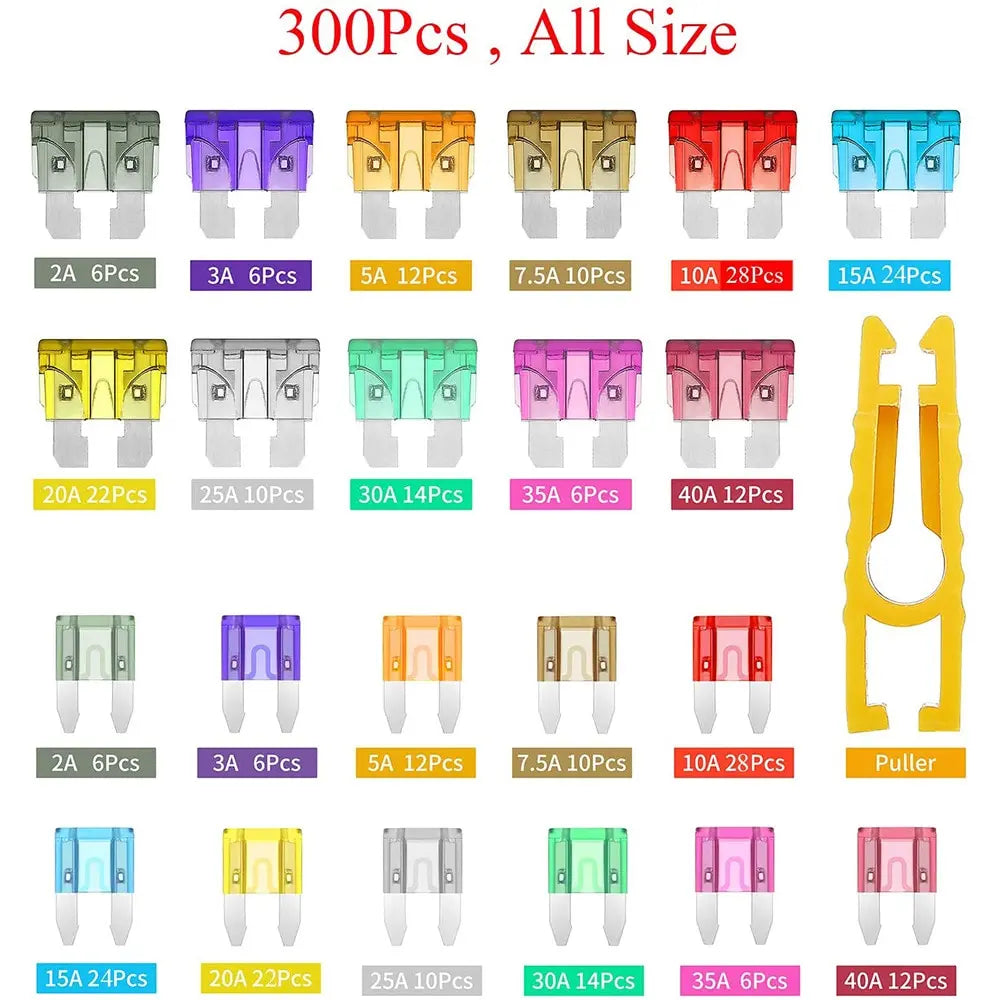 300PCs Fuse Boxed Set