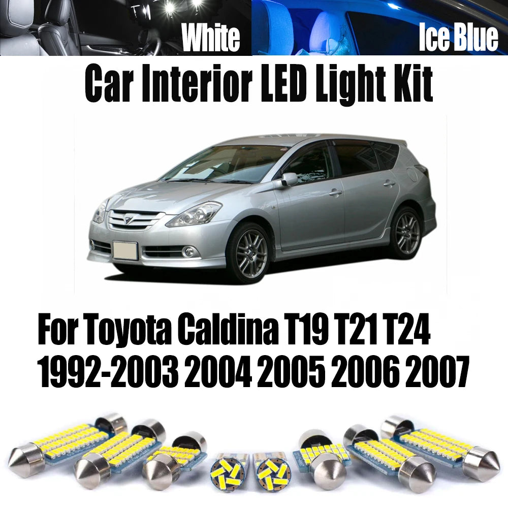 Bulb Light Kit for Toyota T24 T19 T21 1992-2002