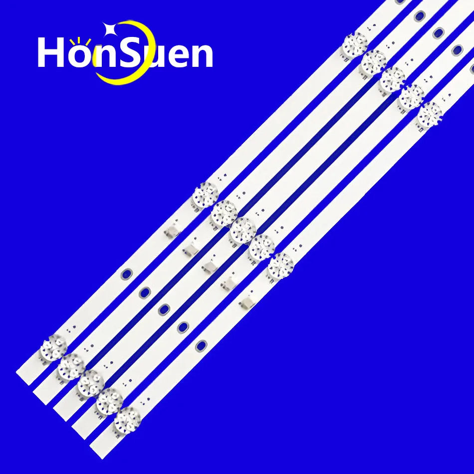 LED Backlight Strip for kit 5pcs LED Backlight Strip For Atvio Atv-5523kr Atv5523kr JVC Si55ur - Replacement