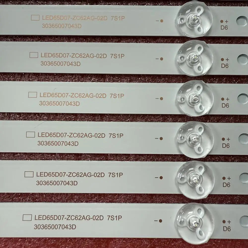 LED Backlight Strip for7LED For Sharp 65FN2EA 65FN4KA Onn 100012587 M22227-MT M22083-MT LED65D07-ZC62AG-02D