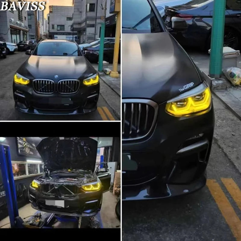 DRL Angel Eye LED Board Adaptive Headlight 63117466107 63117466108 for BMW X3 X3M F97 G01 X4 X4M G02 F98