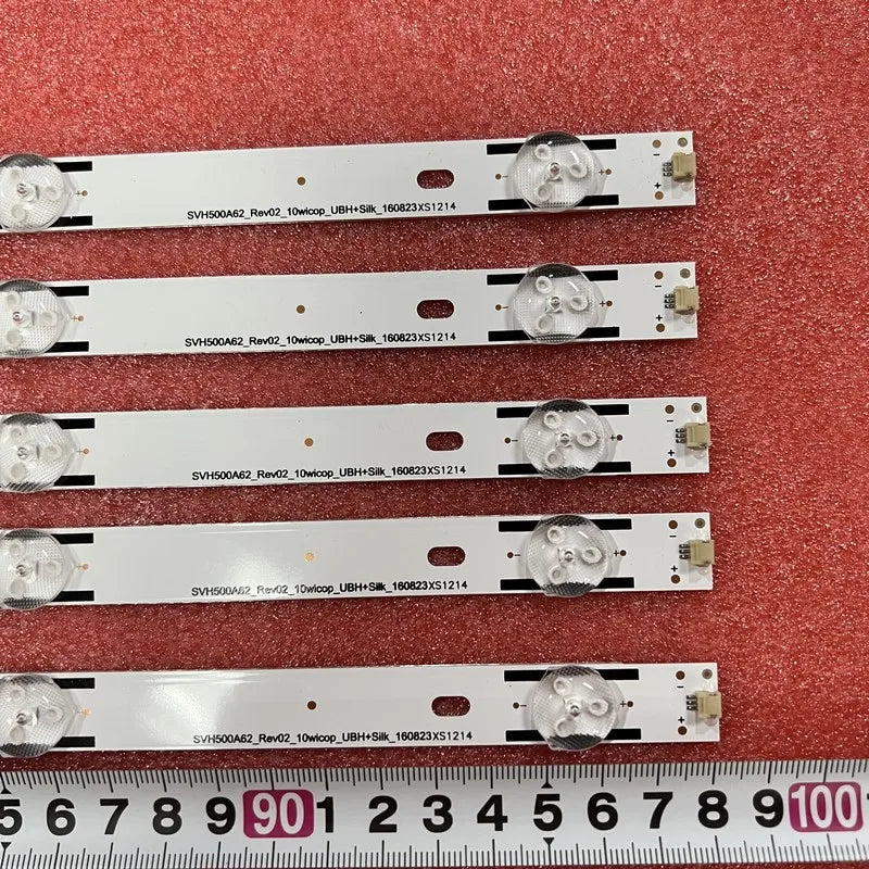 LED Backlight Strip for Hisense H50N5300UK H50N5300 H50N5308 LED50EC500U 50H6D SVH500A62 SVH500A63