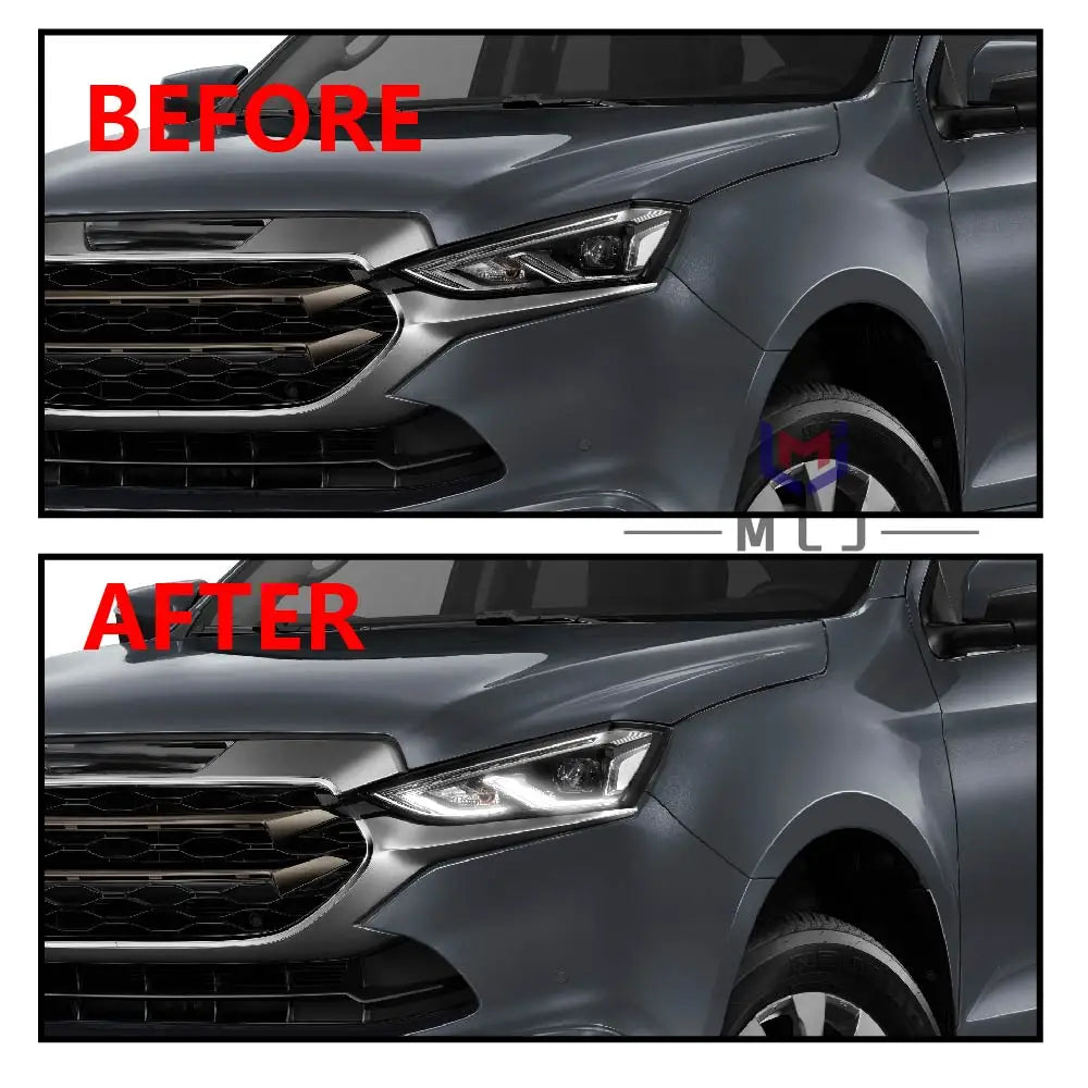 DRL Light Source For Isuzu MU-X 2020-2023 Headlight Board Angel Eyes Chip Daytime Running Light Module Spare