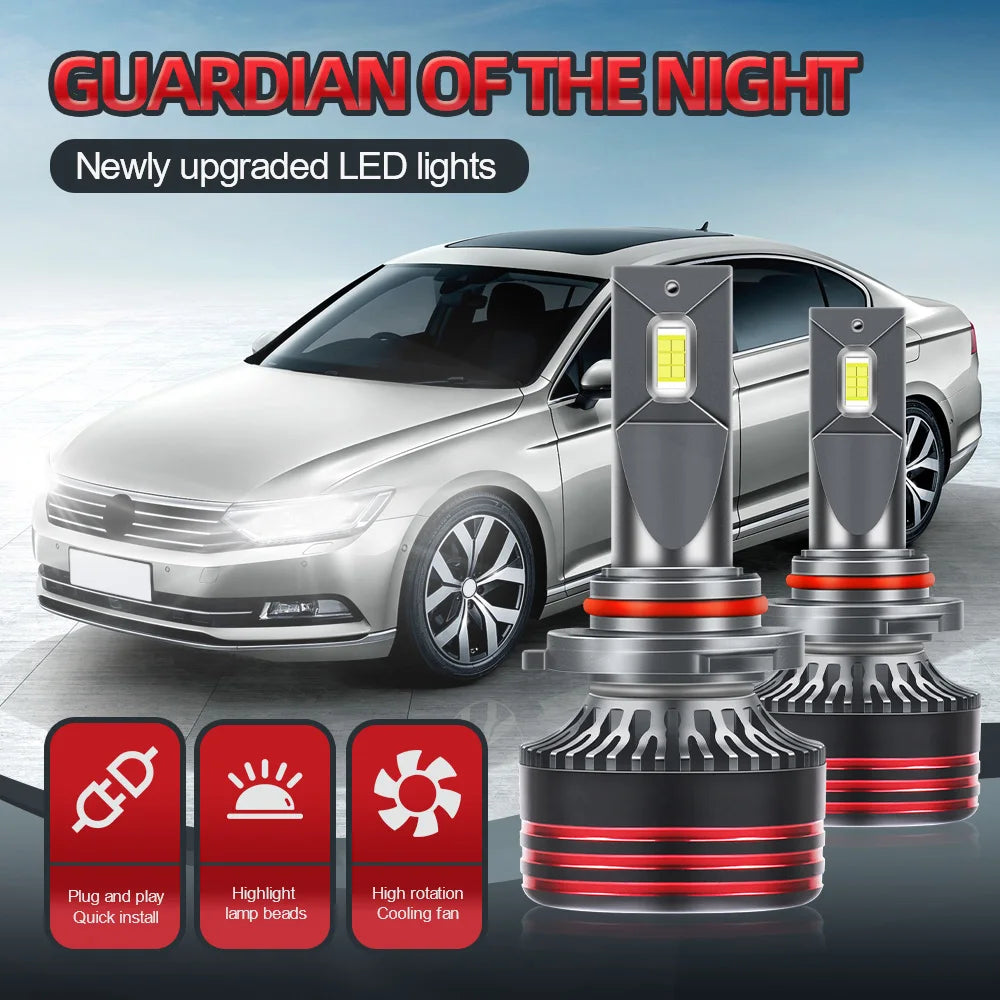 H11 Canbus LED Headlight Bulbs 9005/HB3 9006/HB4 H1 H4 H7 H1