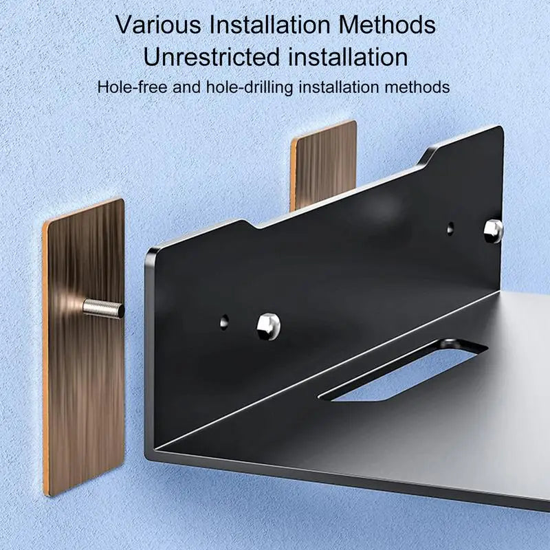 Router Wall Shelf Holder Camera Shelf Wall Display Shelf Uni