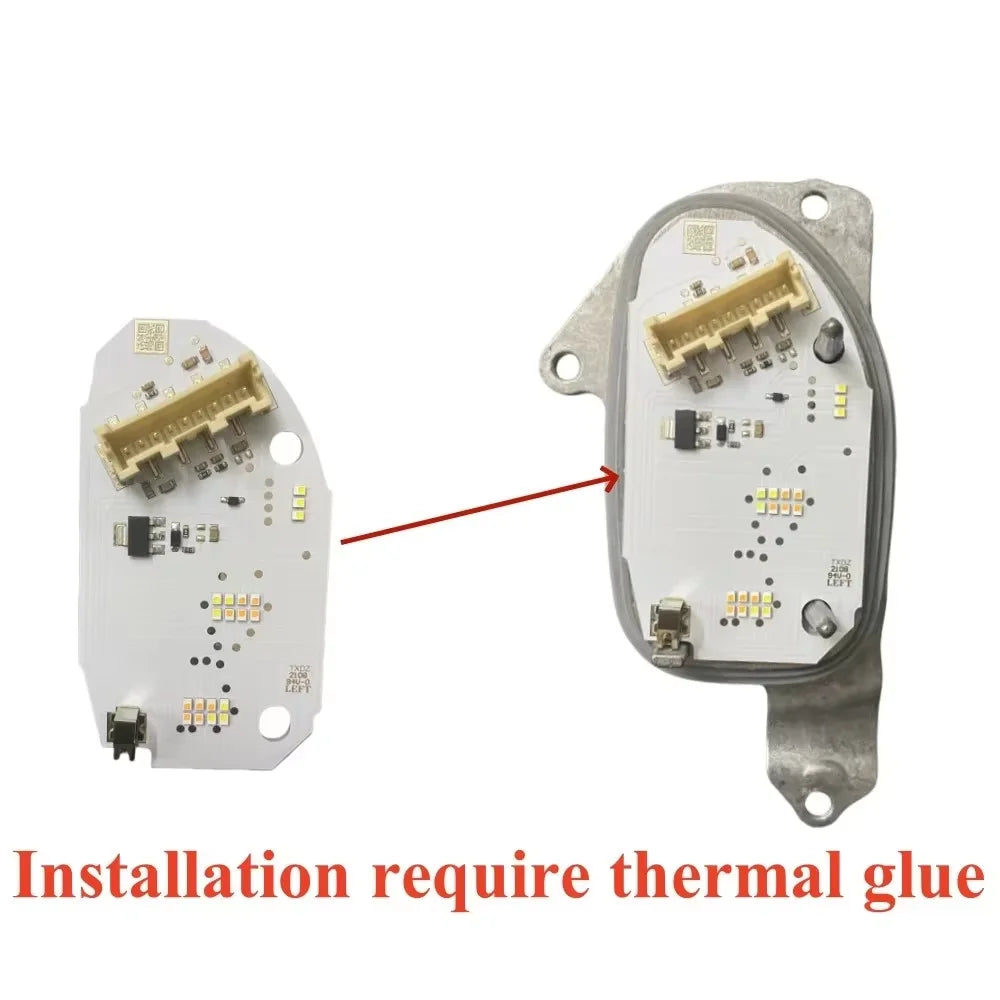 LED Headlight DRL Turn Signal Modules OEM B104613-B 90145443 R B104612-B 90145442 L For Audi A1 S1 2019 2020