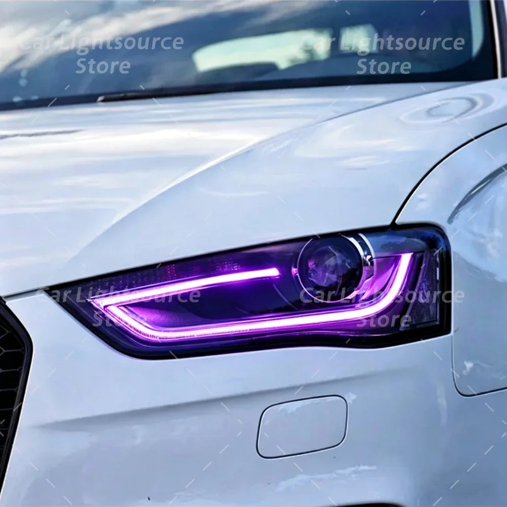 Angel Eye DRL Boards For Audi A4 S4 B8 2013-2016 Xenon Headlight Daytime Running Light Chips Module Upgrade