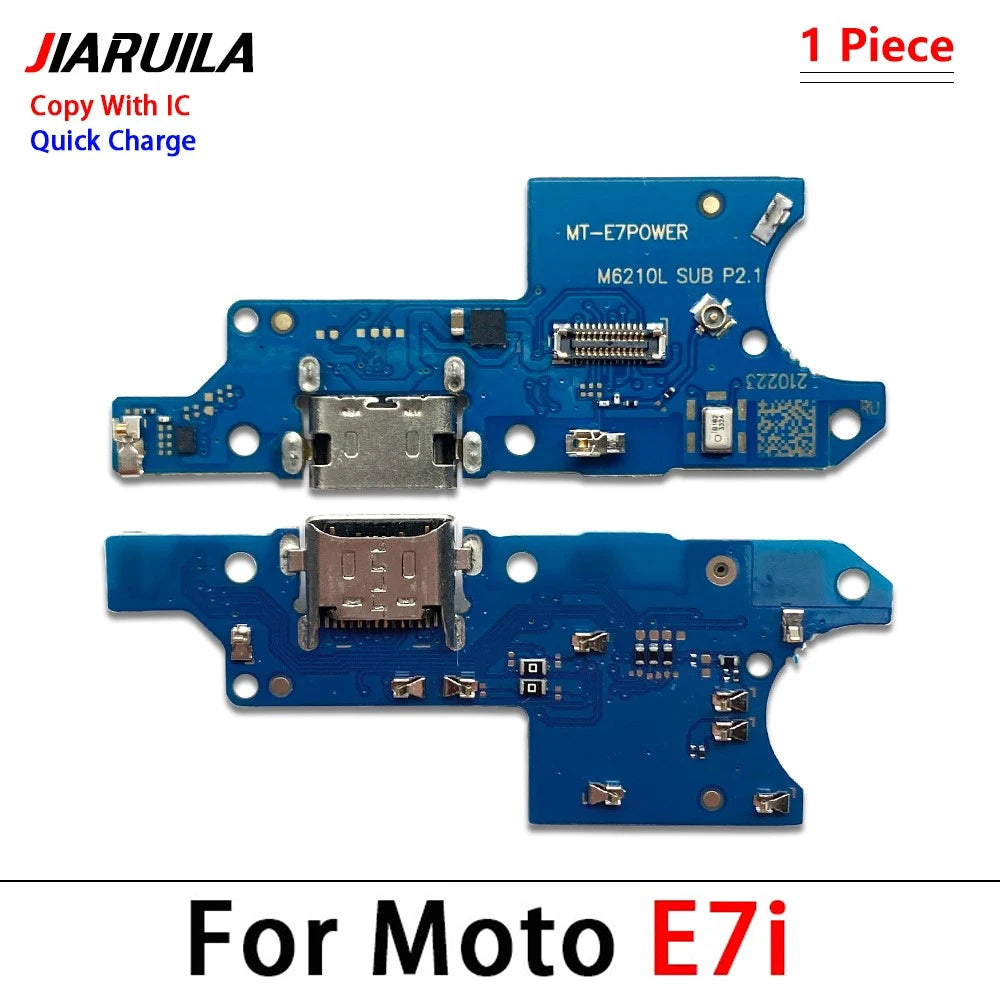 NEW USB Charger Charging Port Plug Socket Connector Micro Board Cable For Motorola Moto E6S E40 E30 E20 E6 Plus E7 E7i Power E6i