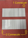 LED Backlight Strip for Kit 11pcs 6LED LED Backlight Strip For Hisense -50-HD500DU-B01-010-11X6-3030C-6S1P
