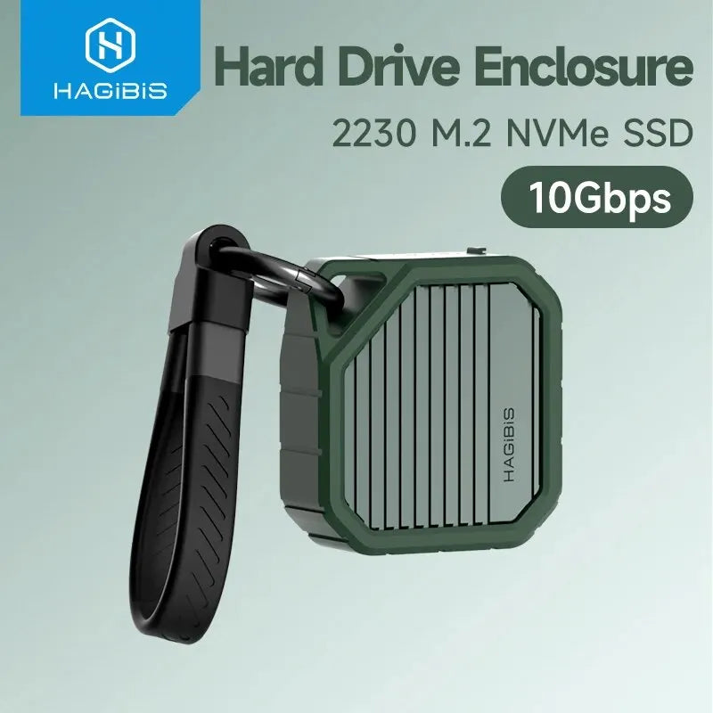 Hagibis 2230 M.2 NVMe SSD Enclosure USB 3.2 Gen 2 10Gbps to 