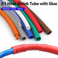 3Meters 3 1 Heat Shrink Tube With Glue Colorful 1.6-50mm Dua