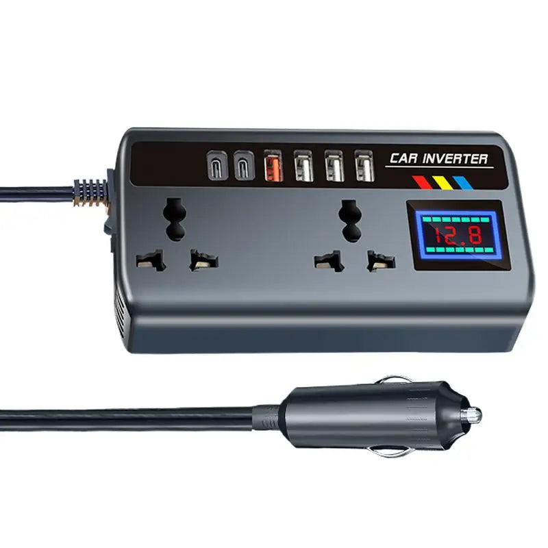 Converter for Car Outlet for Car 12V/24V to 220V Fast Chargi