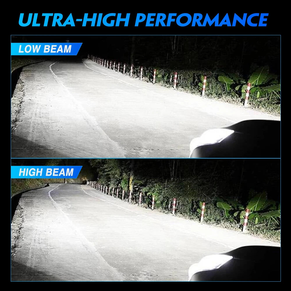 CANBUS Error Free LED Headlight Bulbs 9012 H11 H4 H7 9005 90