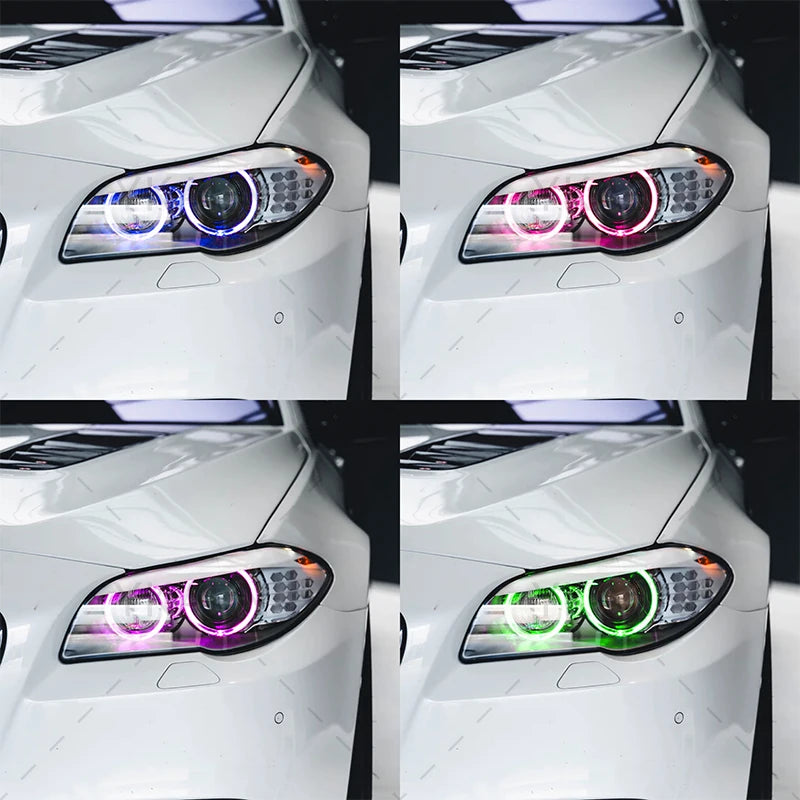 Angel Eye DRL Module For 11-13 BMW 5 Series F07 F10 F11 Xenon Headlight Daytime Running Light Blue Red for